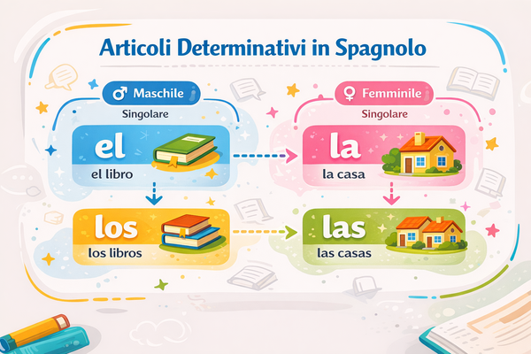 Articoli determinativi in spagnolo